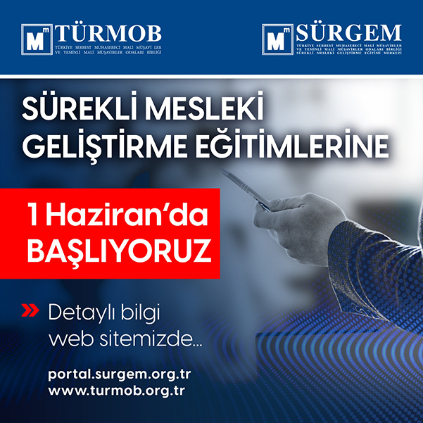 TÜRMOB | SÜREKLİ MESLEKİ GELİŞTİRME EĞİTİMLERİNE 1 Haziran’da BAŞLIYORUZ…