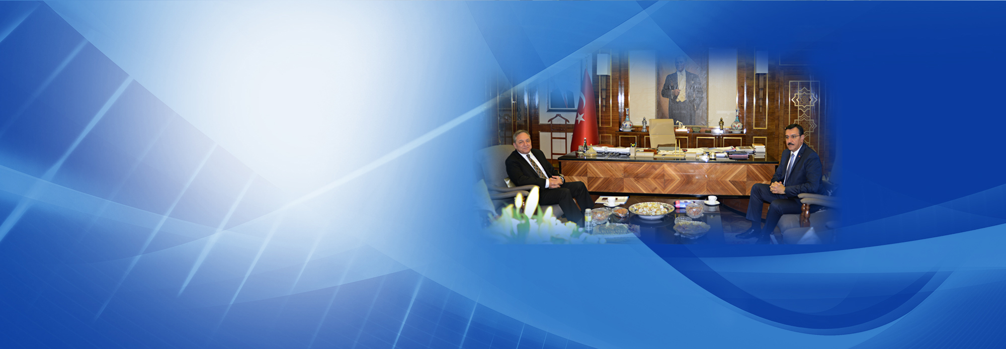 Genel Başkan Nail Sanlı, Gümrük ve Ticaret Bakanı Bülent Tüfenkci ile Görüştü